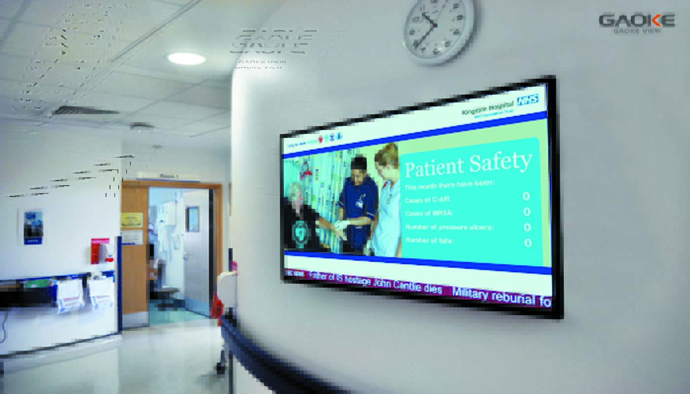 ứng dụng màn hình tương tác trong cơ sở y tế