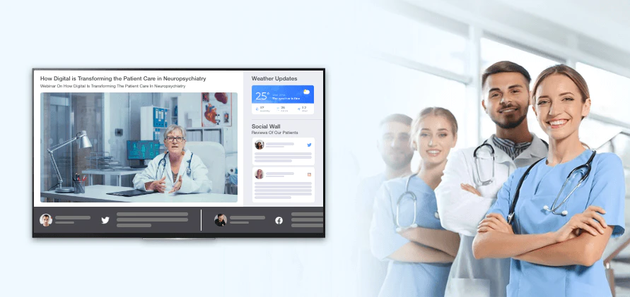 Ứng dụng chính của màn hình tương tác Gaoke trong ngành y tế
