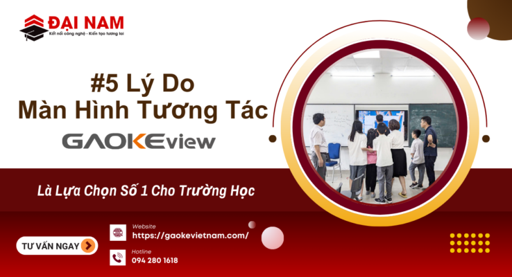 màn hình tương tác cho trường học