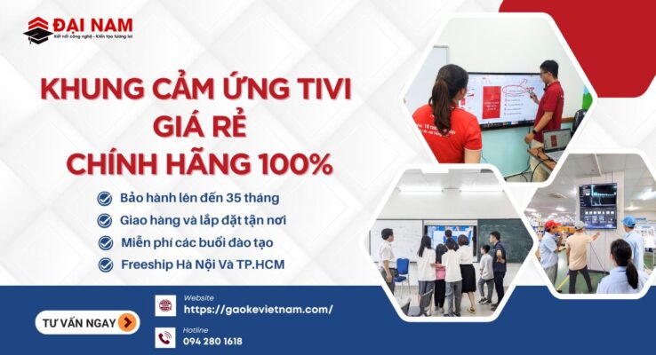 khung cảm ứng tivi