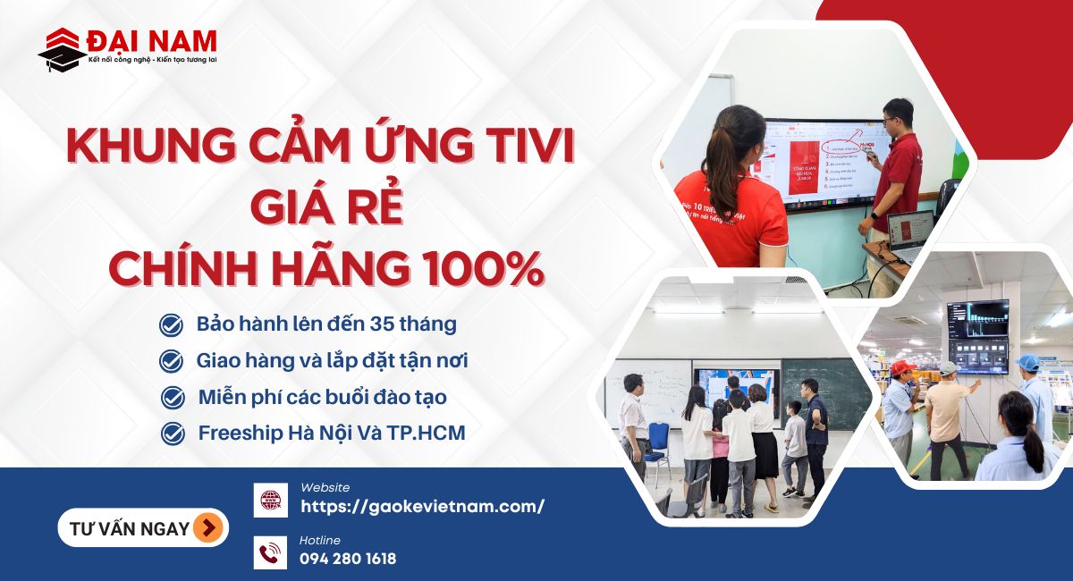 khung cảm ứng tivi