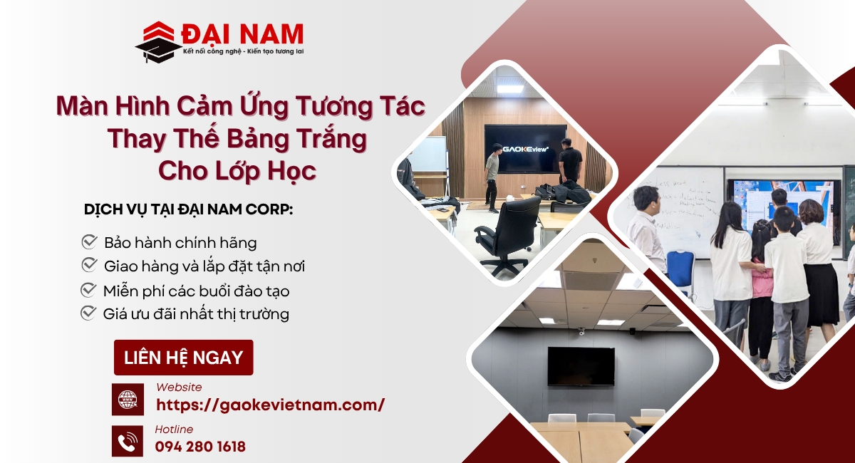 màn hình cảm ứng tương tác GAOKEview