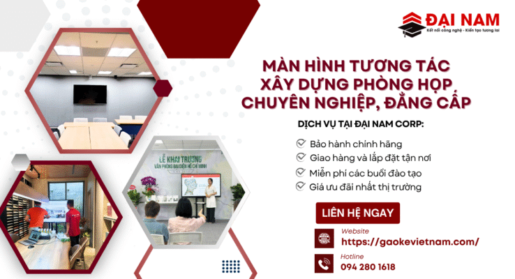 màn hình tương tác cho phòng họp