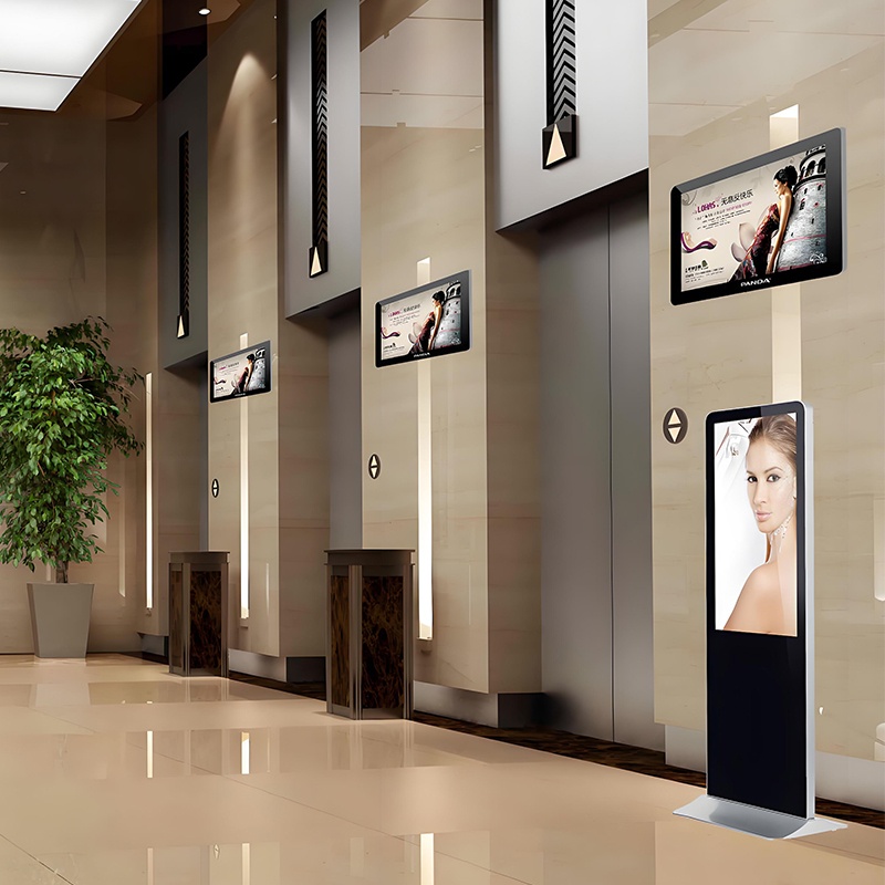 Màn hình quảng cáo chân đứng GAOKEview cho các tòa nhà